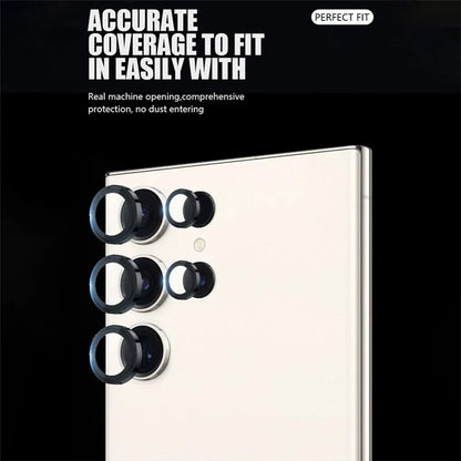 X-LEVEL AR Spotlight Series For Samsung Galaxy S23 Ultra Camera Lens Protector Set Individual HD Lens Film