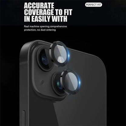 X-LEVEL AR Spotlight Series For iPhone 15 / 15 Plus Camera Lens Protector Set Night Shooting Mode