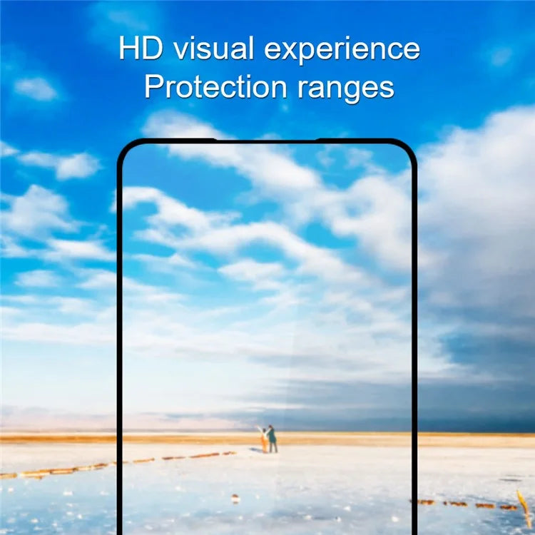 AMORUS Tempered Glass Film for Motorola Moto E14 4G / G04 4G / G04s 4G / G24 4G / G24 Power Screen Protector - Black