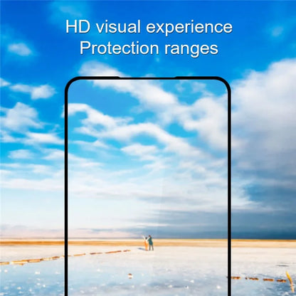 AMORUS Tempered Glass Film for Motorola Moto E14 4G / G04 4G / G04s 4G / G24 4G / G24 Power Screen Protector - Black