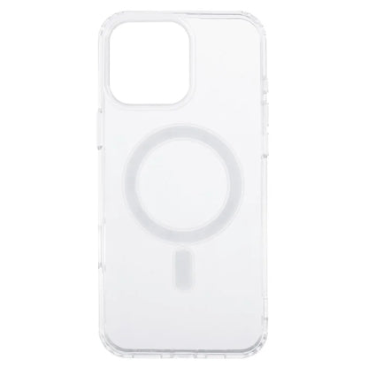 For iPhone 16 Pro TPU+Acrylic Phone Case with Silk Printing Tempered Glass Screen Film+Clear Lens Film