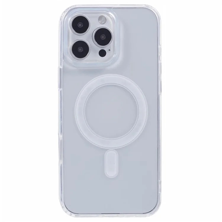 For iPhone 16 Pro TPU+Acrylic Phone Case with Silk Printing Tempered Glass Screen Film+Clear Lens Film