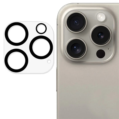 For iPhone 16 Pro  /  16 Pro Max Clear Camera Lens Protector Cell Phone Silk Printing Tempered Glass Lens Film