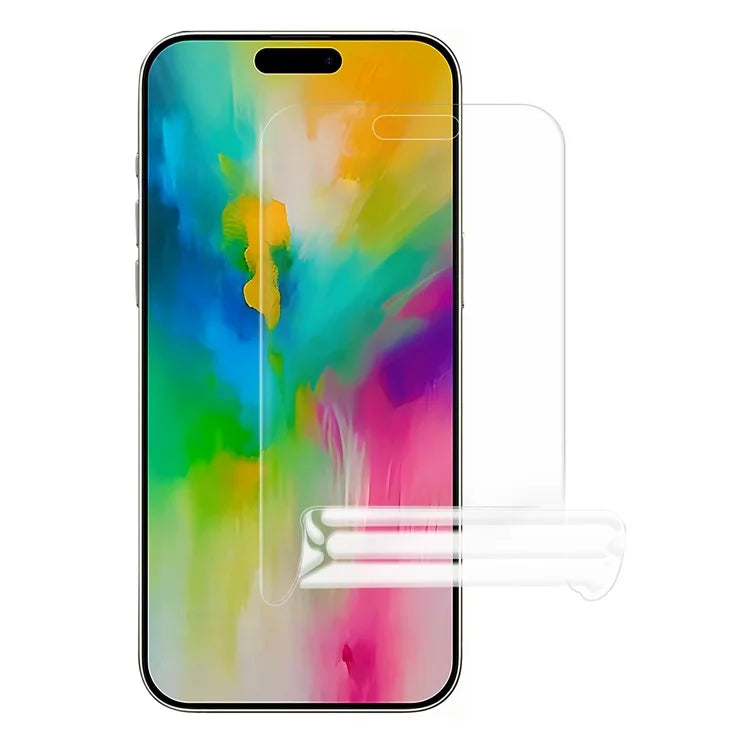 For iPhone 16 Pro Soft TPU Screen Protector Anti-Scratch Screen Film