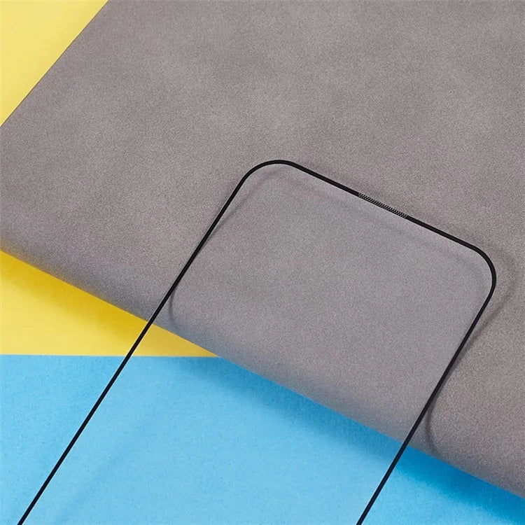 For iPhone 16 Tempered Glass Screen Protector 9D Side Glue Full Screen Film