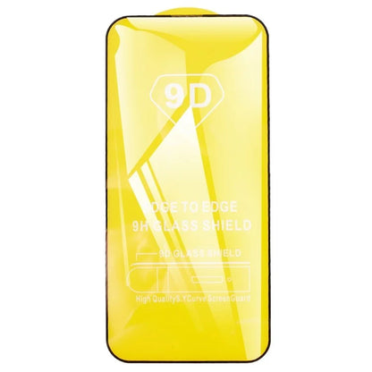 For iPhone 16 Plus Full Screen Protector 9D Side Glue Tempered Glass Film