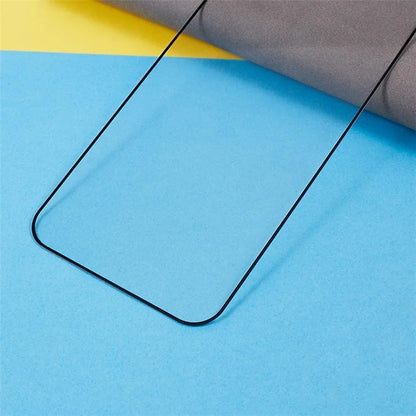 For iPhone 16 Plus Full Screen Protector 9D Side Glue Tempered Glass Film