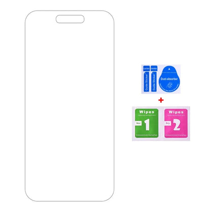10PCS For iPhone 16 Plus Tempered Glass Screen Protector 2.5D 0.3mm High Definition