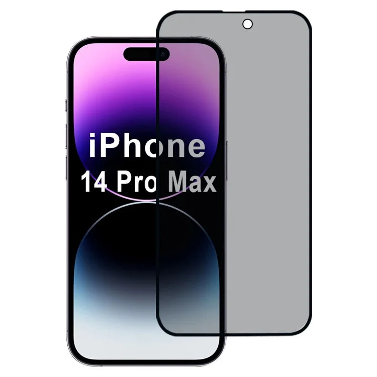 For iPhone 14 Pro Max Privacy Screen Protector 28 Degree Anti Spy Film 2.5D