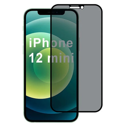 For iPhone 12 mini Privacy Screen Protector Full Coverage 2.5D Film