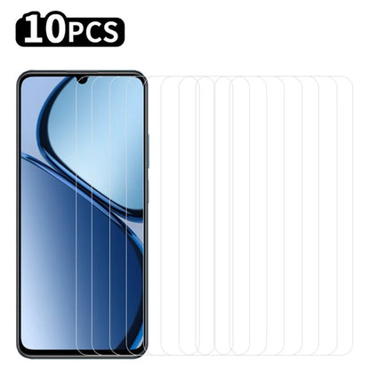 RURIHAI 10Pcs For Oppo A3 5G / Reno12 F 5G Screen Protector 2.5D High Aluminium-Silicon Glass Film