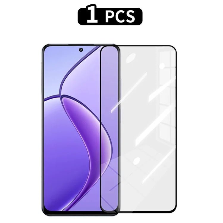 RURIHAI For Realme 12 4G / 12+ 5G Secondary Hardening High Aluminum-Silicon Glass HD Clear Film