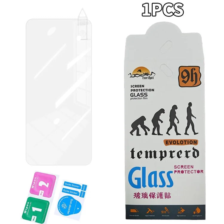 RURIHAI For Realme 12 4G / 12+ 5G Anti-Explosion Screen Protector 0.26mm Ultra Clear
