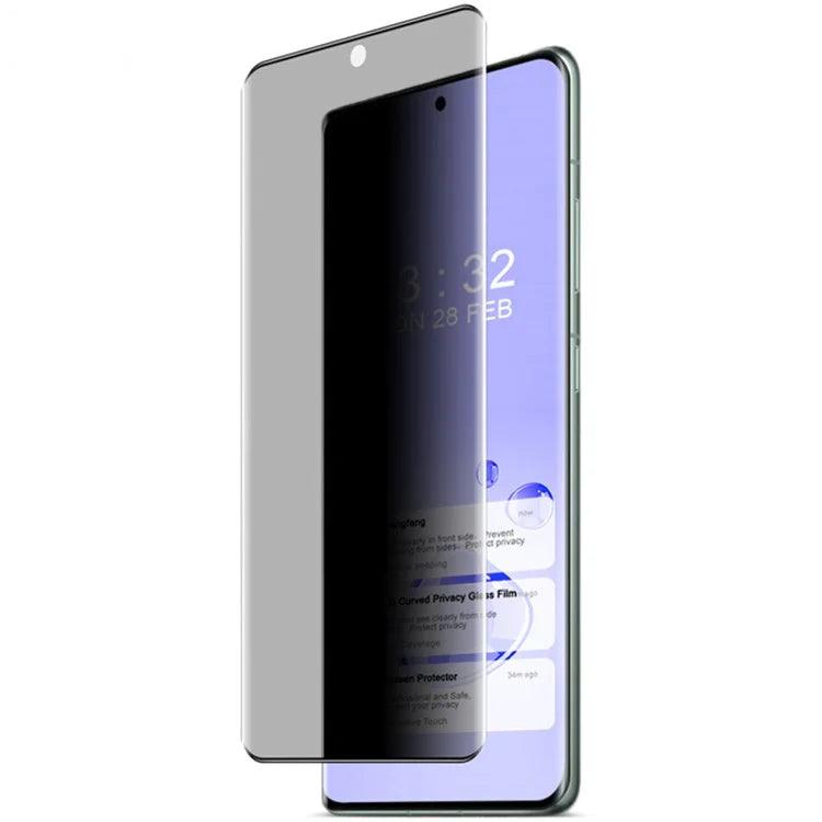 IMAK For OnePlus Ace 3 Pro 5G Anti-Spy Tempered Glass Screen Protector (No Edge Version)