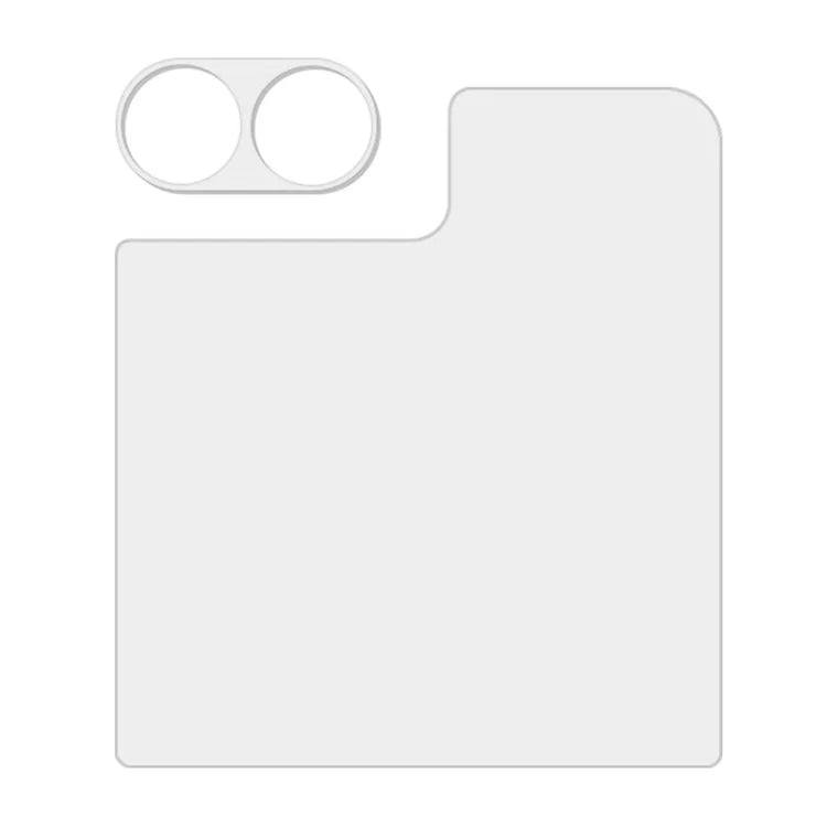 For Motorola Razr 50 Ultra 5G  /  Razr+ 2024 5G 3D Camera Lens Film+Rear Screen Protector