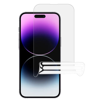 For iPhone 16 HD Clear PET Film Full Coverage Soft Screen Protector