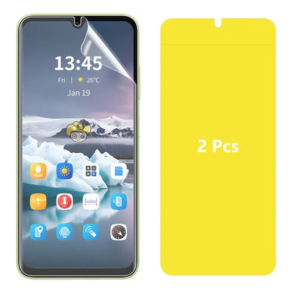 ENKAY HAT PRINCE 2Pcs For Realme Note 50 4G Clear Hydrogel Screen Protector