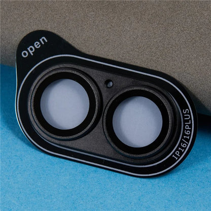 For iPhone 16 / 16 Plus Camera Lens Protector Clear Tempered Glass Lens Film