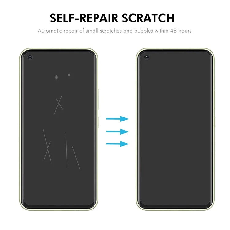 ENKAY HAT PRINCE For Oppo A76  /  A36 Screen Protector TPE+PET+TPU Soft Film
