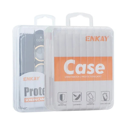 ENKAY HAT PRINCE 1Set For Samsung Galaxy S24 FE Camera Lens Protector Metal Ring Lens Film