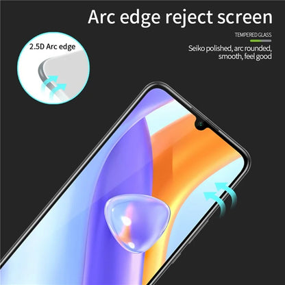 PINWUYO JK Series-2 for Xiaomi Redmi 14C 4G Full Screen Protector Anti-explosion High Aluminium-Silicon Glass Film