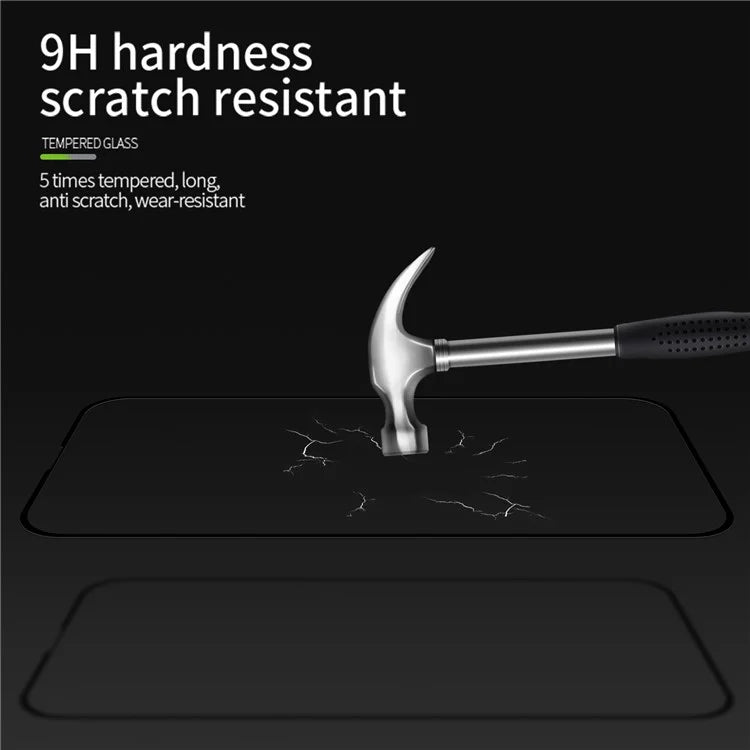 PINWUYO JK Series-2 for iPhone 16 Pro Full Screen Protector Full Glue High Transparency