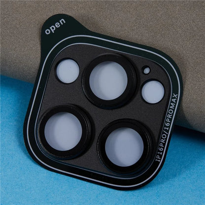 For iPhone 16 Pro / 16 Pro Max Camera Lens Protector Clear Matte Tempered Glass Lens Film