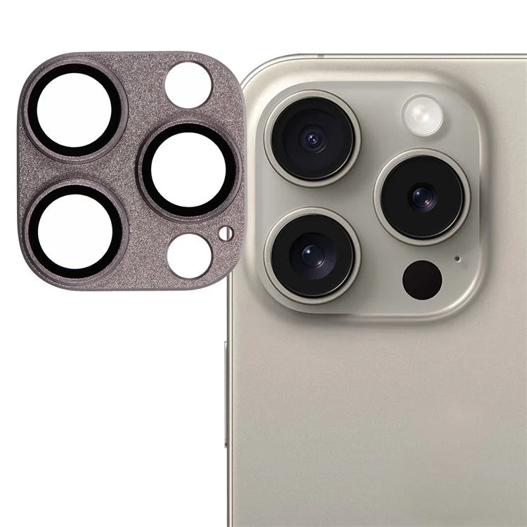 For iPhone 16 Pro / 16 Pro Max Camera Lens Protector Clear Matte Tempered Glass Lens Film