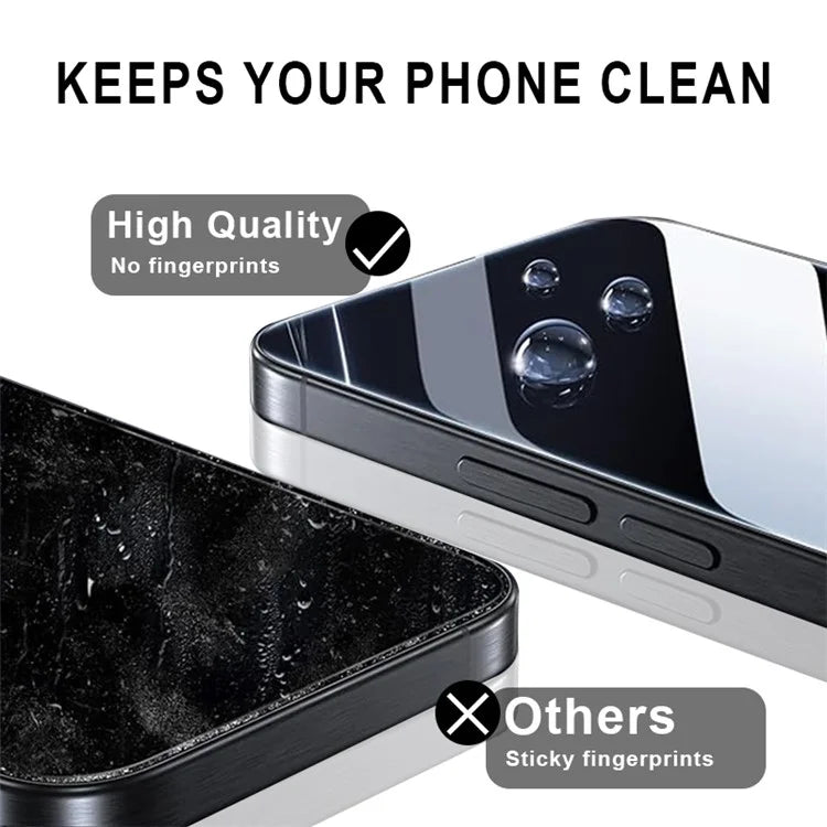 10Pcs For Samsung Galaxy S24 FE Screen Protector Silk Printing Edge Full Coverage