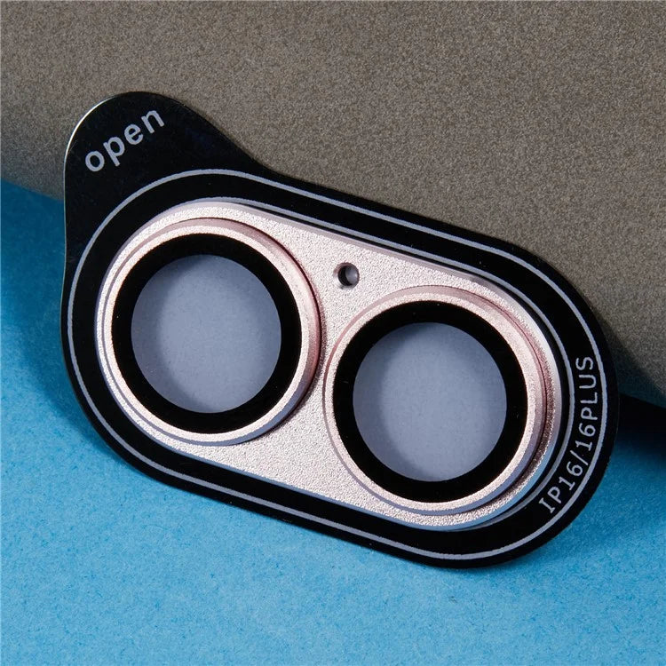 For iPhone 16 Plus / 16 Camera Lens Protector Anti-Scratch Tempered Glass Rear Lens Film