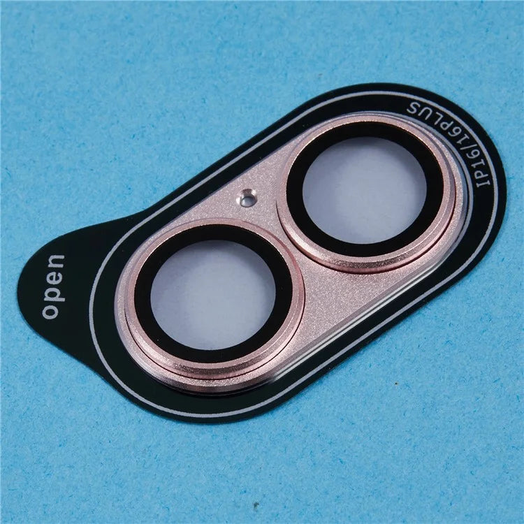 For iPhone 16 Plus / 16 Camera Lens Protector Anti-Scratch Tempered Glass Rear Lens Film