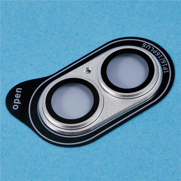 For iPhone 16 Plus / 16 Camera Lens Protector Anti-Scratch Tempered Glass Rear Lens Film