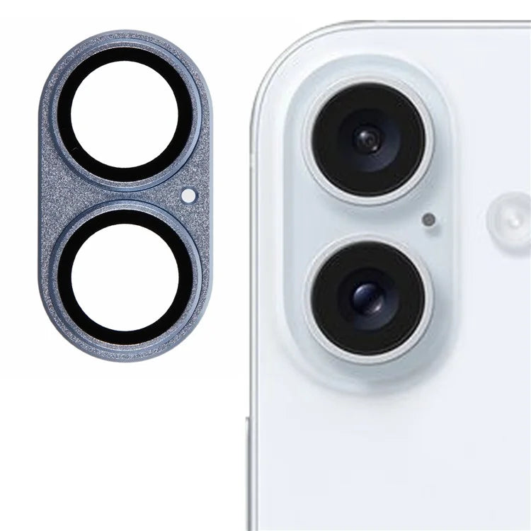 For iPhone 16 Plus / 16 Camera Lens Protector Anti-Scratch Tempered Glass Rear Lens Film