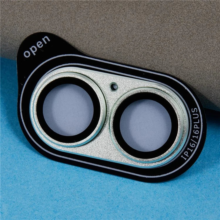 For iPhone 16 Plus / 16 Camera Lens Protector Anti-Scratch Tempered Glass Rear Lens Film