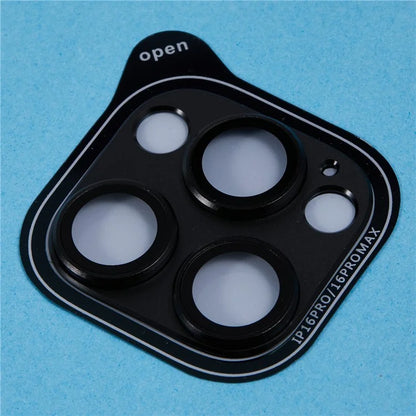 For iPhone 16 Pro Max / 16 Pro Camera Lens Protector Ultra Clear Tempered Glass Lens Film