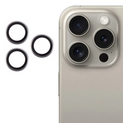 For iPhone 15 Pro / 15 Pro Max Camera Lens Protector AF+AR Anti-Reflective Electroplating Tempered Glass Lens Film