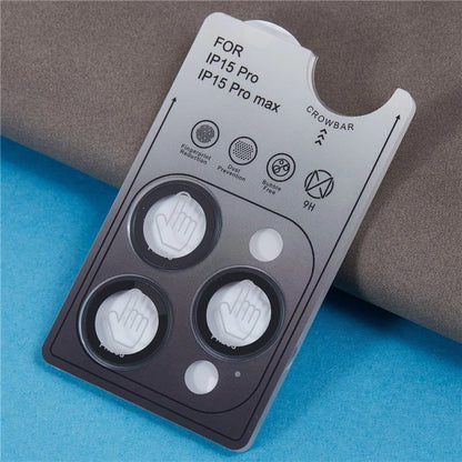 For iPhone 15 Pro / 15 Pro Max Camera Lens Protector AF+AR Anti-Reflective Electroplating Tempered Glass Lens Film