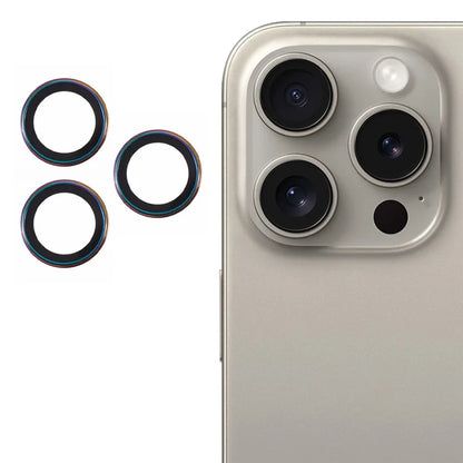 For iPhone 16 Pro / 16 Pro Max Camera Lens Protector Electroplating AF+AR Tempered Glass Lens Film
