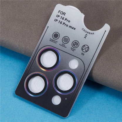 For iPhone 16 Pro / 16 Pro Max Camera Lens Protector Electroplating AF+AR Tempered Glass Lens Film