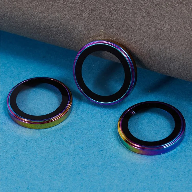 For iPhone 16 Pro / 16 Pro Max Camera Lens Protector Electroplating AF+AR Tempered Glass Lens Film
