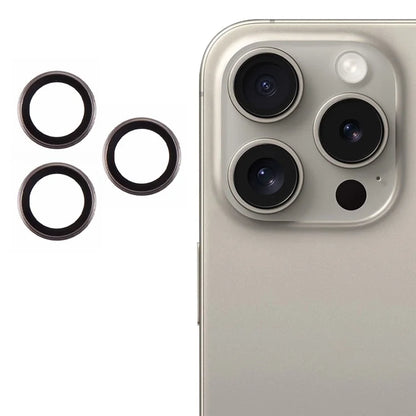 For iPhone 16 Pro / 16 Pro Max Camera Lens Protector Electroplating AF+AR Tempered Glass Lens Film