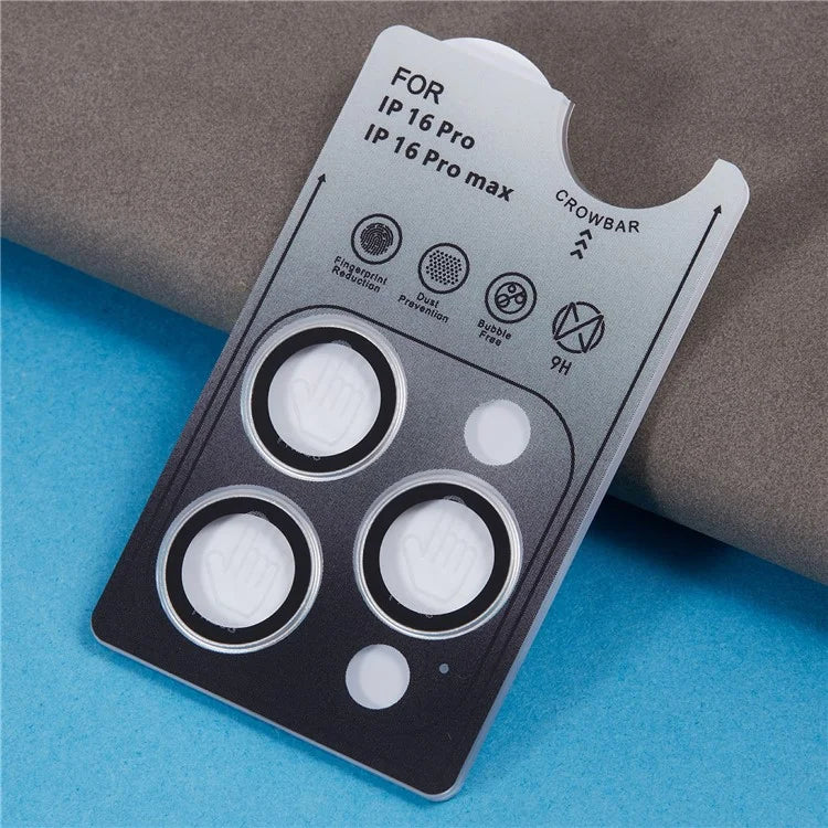 For iPhone 16 Pro / 16 Pro Max Camera Lens Protector Electroplating AF+AR Tempered Glass Lens Film