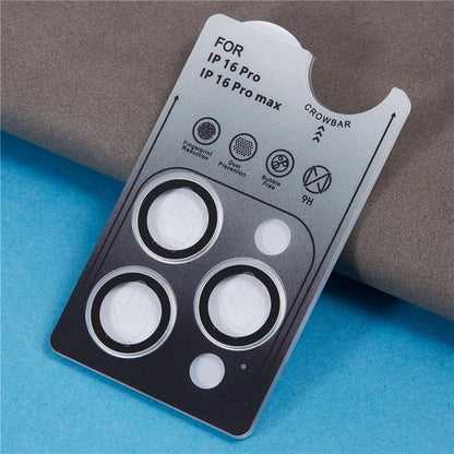 For iPhone 16 Pro / 16 Pro Max Camera Lens Protector Electroplating AF+AR Tempered Glass Lens Film
