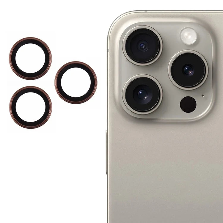 For iPhone 16 Pro / 16 Pro Max Camera Lens Protector Electroplating AF+AR Tempered Glass Lens Film