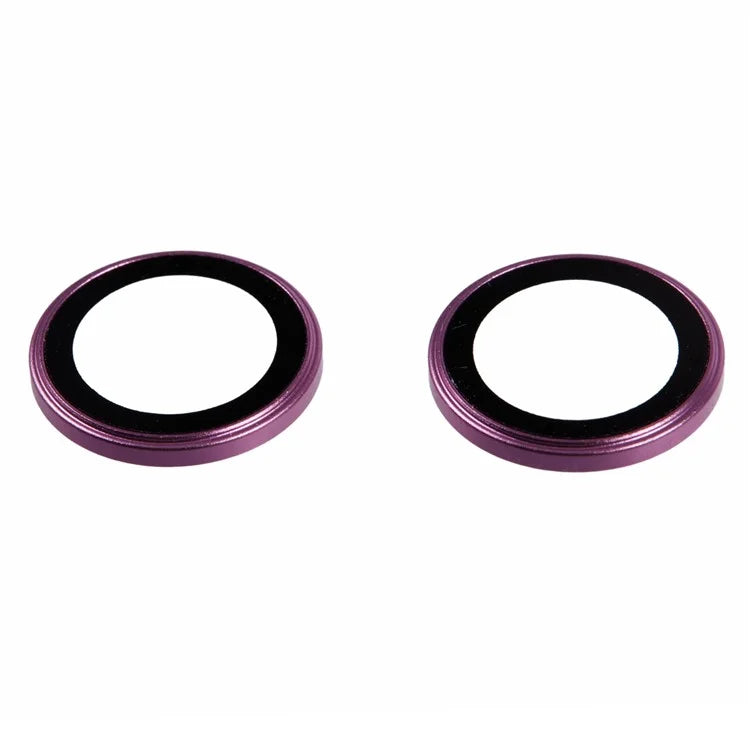 For iPhone 16 / 16 Plus Camera Lens Film Electroplating AF+AR Tempered Glass Lens Protector