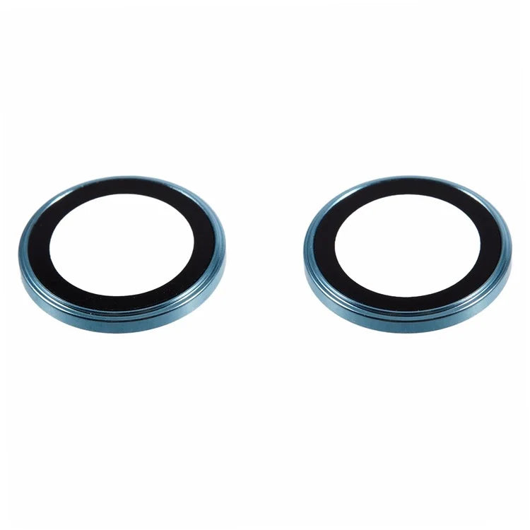 For iPhone 16 / 16 Plus Camera Lens Film Electroplating AF+AR Tempered Glass Lens Protector