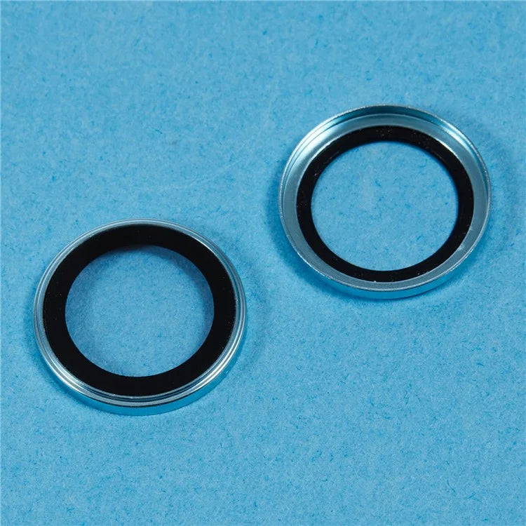 For iPhone 16 / 16 Plus Camera Lens Film Electroplating AF+AR Tempered Glass Lens Protector
