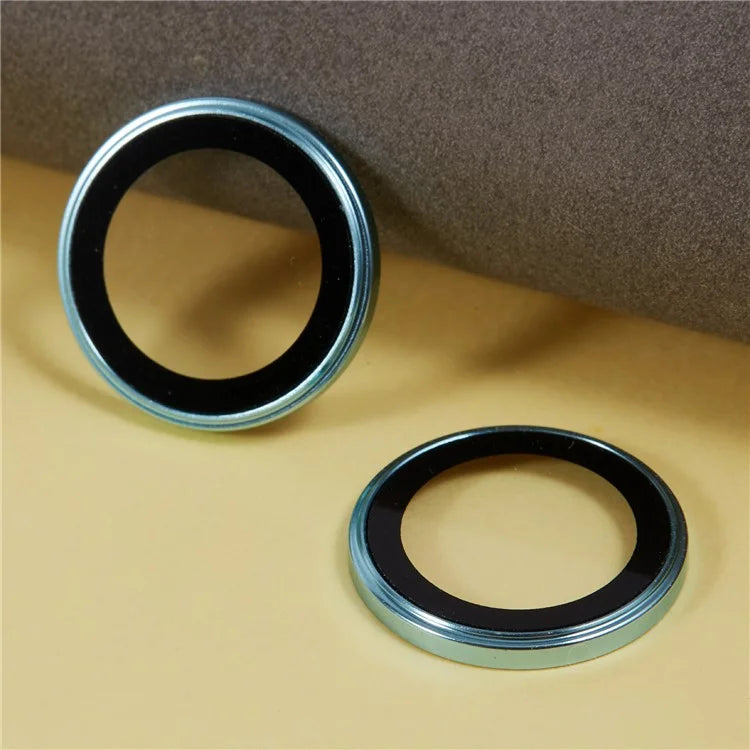 For iPhone 16 / 16 Plus Camera Lens Film Electroplating AF+AR Tempered Glass Lens Protector