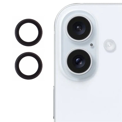 For iPhone 16 / 16 Plus Camera Lens Film Electroplating AF+AR Tempered Glass Lens Protector