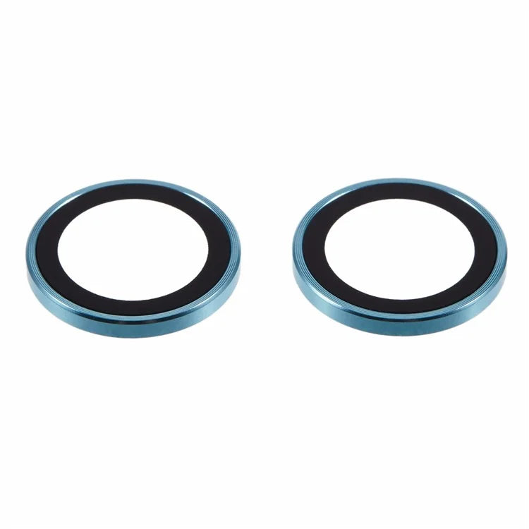 For iPhone 16 / 16 Plus Camera Lens Protector Electroplating AR Metal Frame+Tempered Glass Lens Film